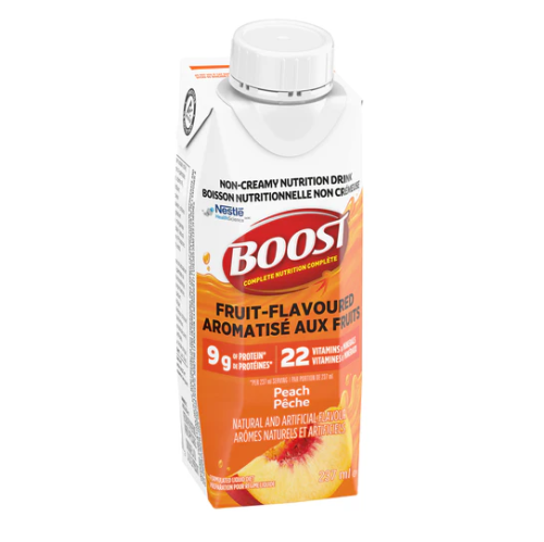 Boost Fruit Beverage Age Peach, 237ml