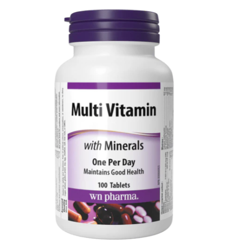 Webber Naturals Multivitamin W/Mineral, 100 Tb 