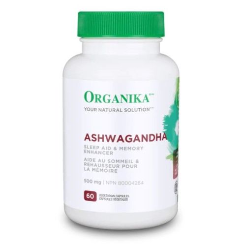 Organika Ashwagandha, 500mg, 60cap