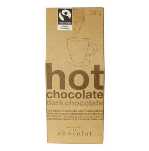 Galerie Au Chocolat FairTrade Dark Hot Chocolate, 12 x 200g