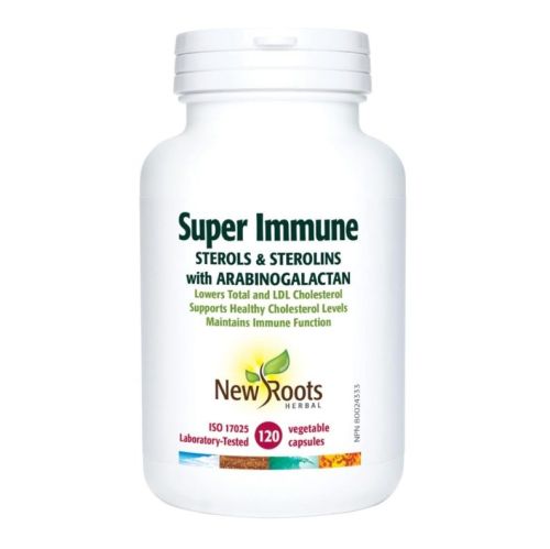 New Roots Herbal Super Immune Sterols & Sterolins with Arabinogalactan, 120 capsules