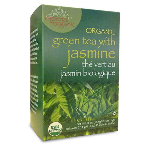 Uncle Lee's Tea Org Jasmine Green, 18bg