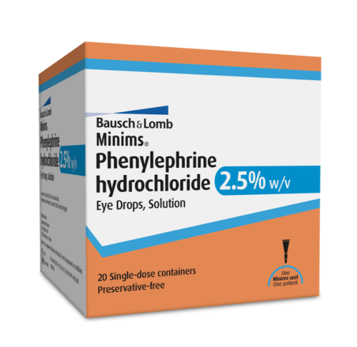 Bausch & Lomb Minims Phenylephrine Drps 10%, 20x0.5ml