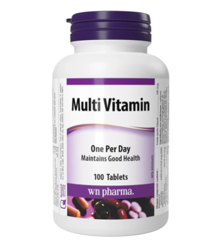 Webber Naturals Multivitamin, 100 tablet