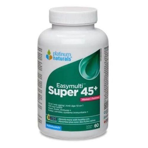 Platinum Natural Super Easymulti 45+ for Women, Softgels - 60 Capsules
