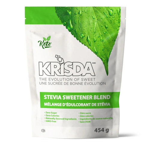 Krisda Stevia Sweetener Blend, 6/454g