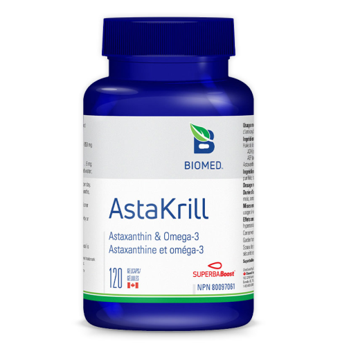 Biomed AstaKrill, 120 gelcaps