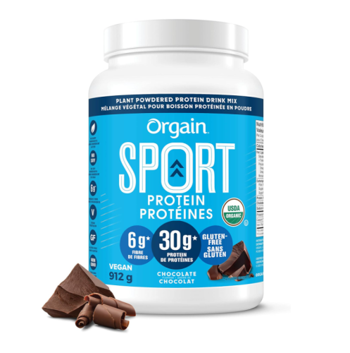 Orgain Organic Sport Protein Chocolate, 912g