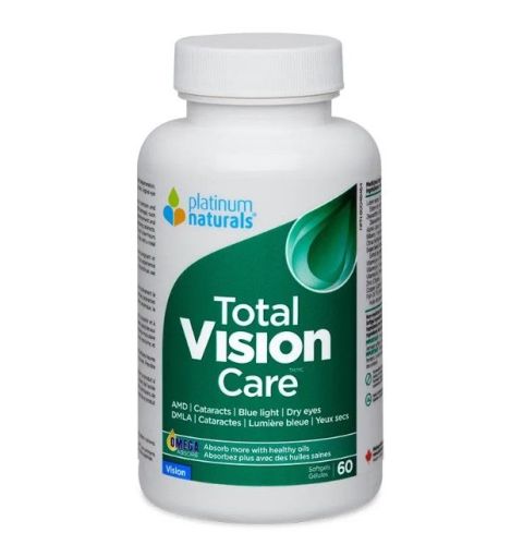 Platinum Natural Total Vision Care, Softgels - 60