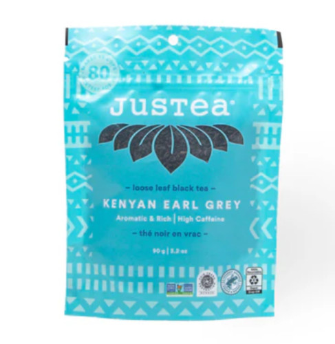 JusTea Kenyan Earl Grey, 6 x 90g