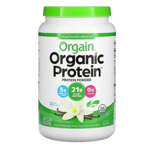 Orgain Organic Protein Powder Plant Based, 920g - Vanilla Bean