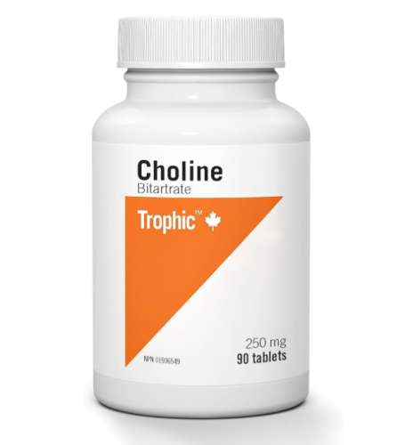Trophic Choline Bitartate, 90tab