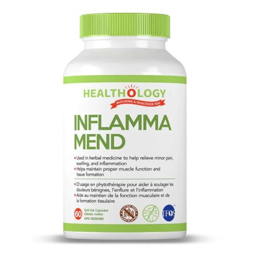 Healthology InflammA-Mend, 60 Soft-Gel Capsules