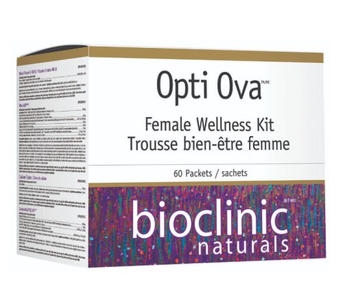 Bioclinic Naturals Opti Ova Female Wellness Kit, 60 Packets