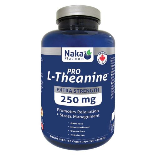 Naka Platinum Pro L-Theanine, 150 V-Capsules