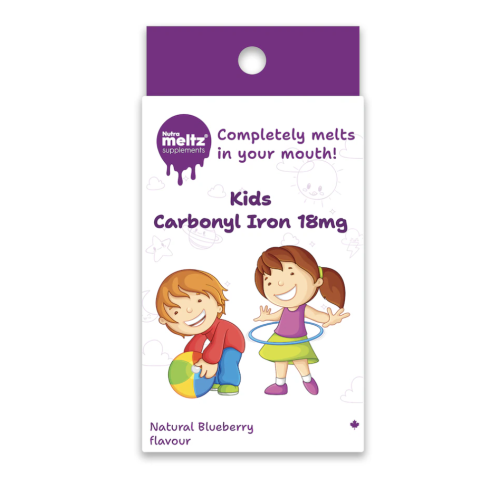 Nutrameltz KIDS Carbonyl Iron - 18mg, 12 x 15tab