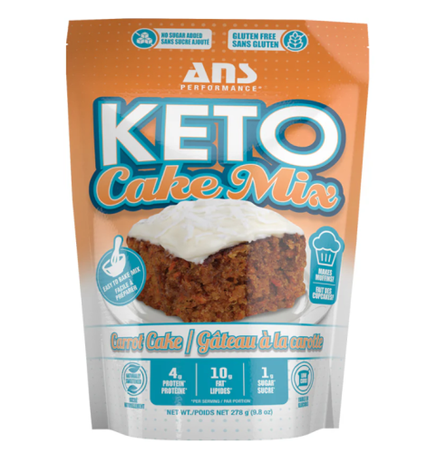 ANS Performance Keto Cake Mi Carrot Cake, 278g