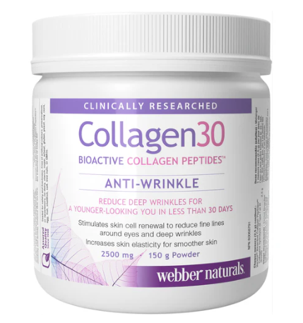 Webber Naturals Collagen 30 Antiwrinkle Pd 2500mg, 150g 