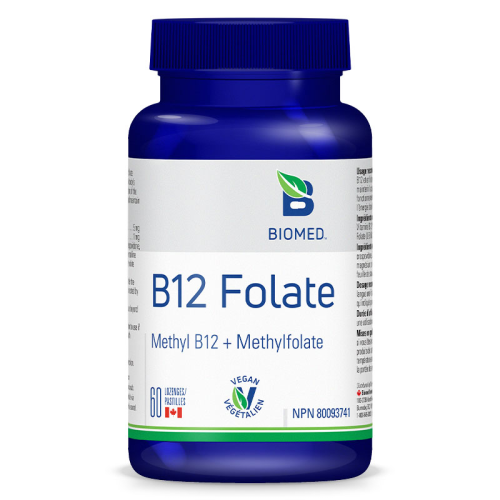 Biomed B12 Folate, 60 lozenges