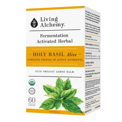 Living Alchemy Holy Basil Alive, 60 vcaps