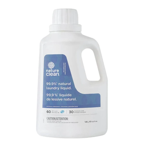 Nature Clean Laundry Liquid - Unscented, 1.8L