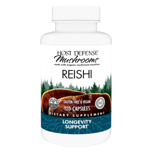 Host Defense Reishi (Ganoderma Lucidum) Capsules, 120 caps