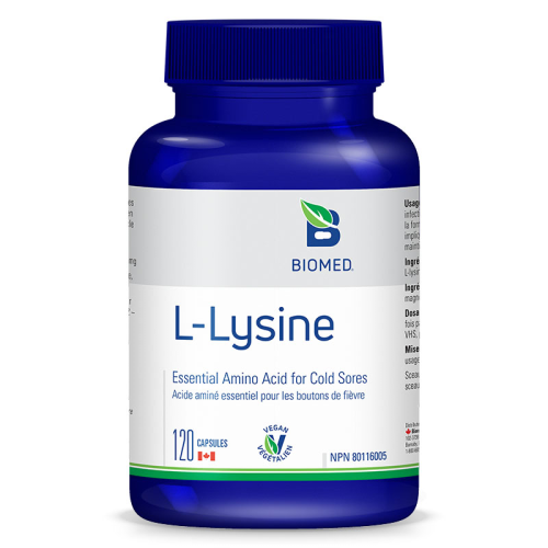 Biomed L-Lysine, 120 capsules