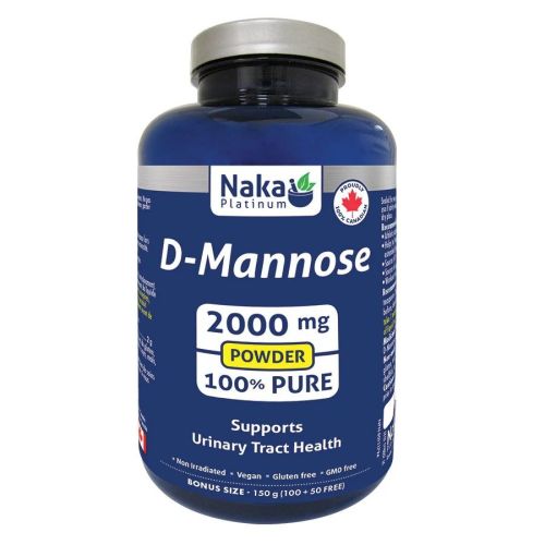 Naka Platinum D-mannose, 150g Powder