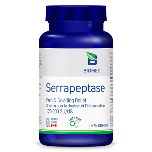 Biomed Serrapeptase 120,000 SU, 60 caps