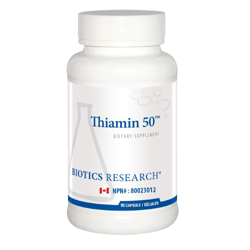 Biotics Research Thiamin-50, 90 capsules