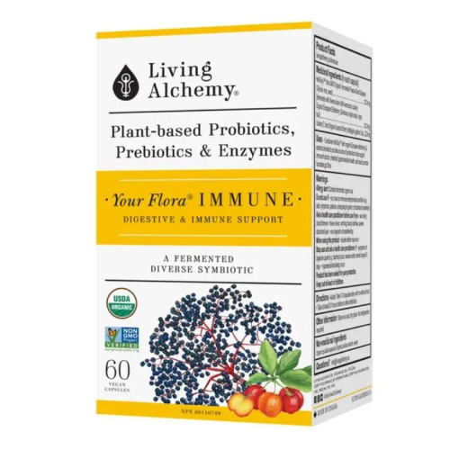 Living Alchemy Your Flora Immune, 60 vcaps