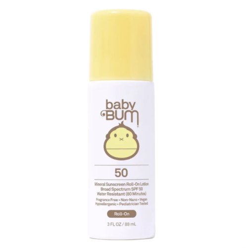 Sun Bum Baby Bum SPF 50 Roll-On Sunscreen, 88ml