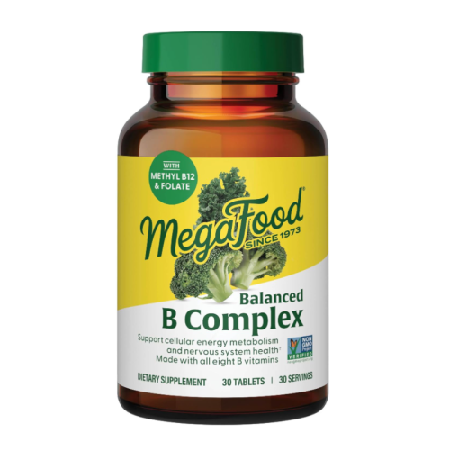 MegaFood Balanced B Complex, 30 tabs