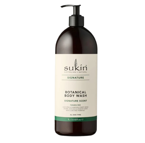 Sukin Botanical Body Wash, 1 Ltr