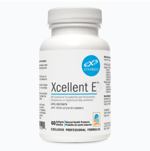 Xymogen Xcellent E, 60 Softgels