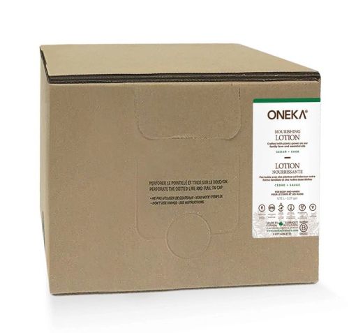 Oneka Body Lotion, Cedar & Sage, Bulk Refill, 9.75L