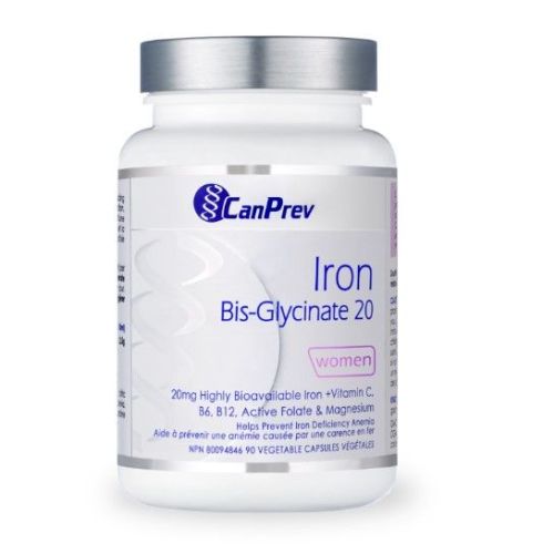 Canprev Iron Bis·Glycinate 20, 90 v-caps