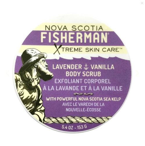 Nova Scotia Fisherman Lavender & Vanilla Body Scrub, 153g