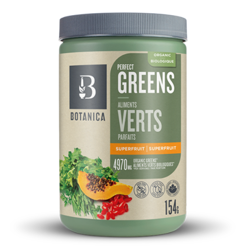 Botanica Perfect Greens - Superfruit, 154 g