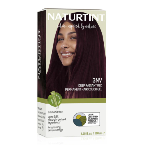 Naturtint Permanent Hair Colour 3NV (Deep Radiant Red), 170 ml