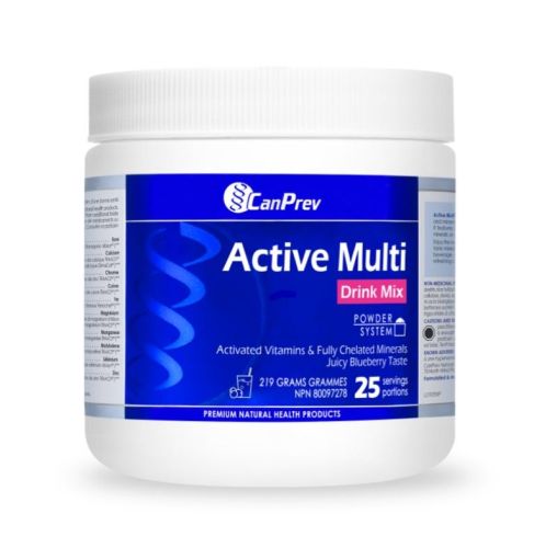 Canprev Active Multi Drink Mix - Juicy Blueberry, 219 g