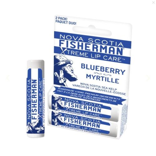 Nova Scotia Fisherman Blueberry Lip Balm Duo Pack, 2pk