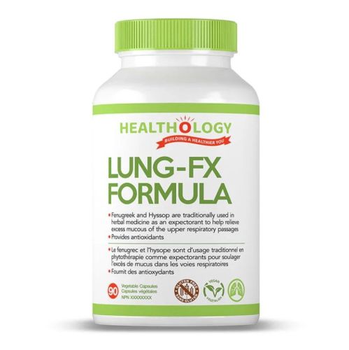 Healthology Lung-FX Formula, 90 Capsules