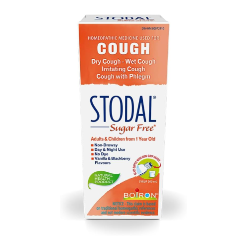 Boiron Stodal Adults Cough Syrup S/F, 200ml