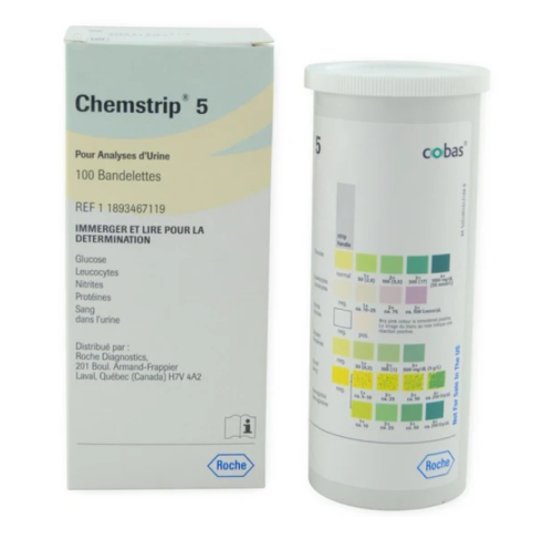 Roche Chemstrip 5 Urine Strip 100