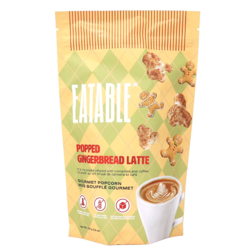 Eatable Popped Gingerbread Latte, 108g/6pk