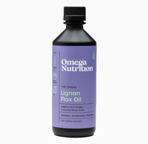 Omega Nutrition Lignan Flax Oil Organic, 355ml