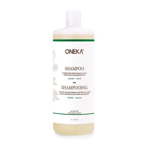 Oneka Shampoo, Cedar Sage, 1L