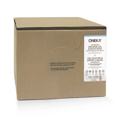 Oneka Shower Gel (Body Wash), Unscented, Bulk Refill, 9.75L