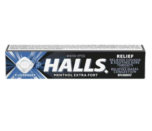 Halls Loz Mentho-Lyptus Xst No Sugar Added 9pc